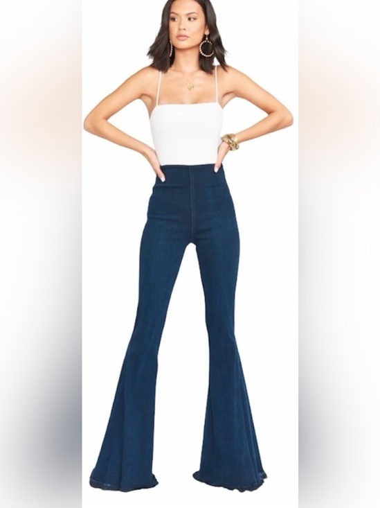Show Me Your MuMu Denim - Show Me Your MuMu High-Waist Berkeley Flare Jeans small S